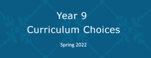 Year 9 Choices banner